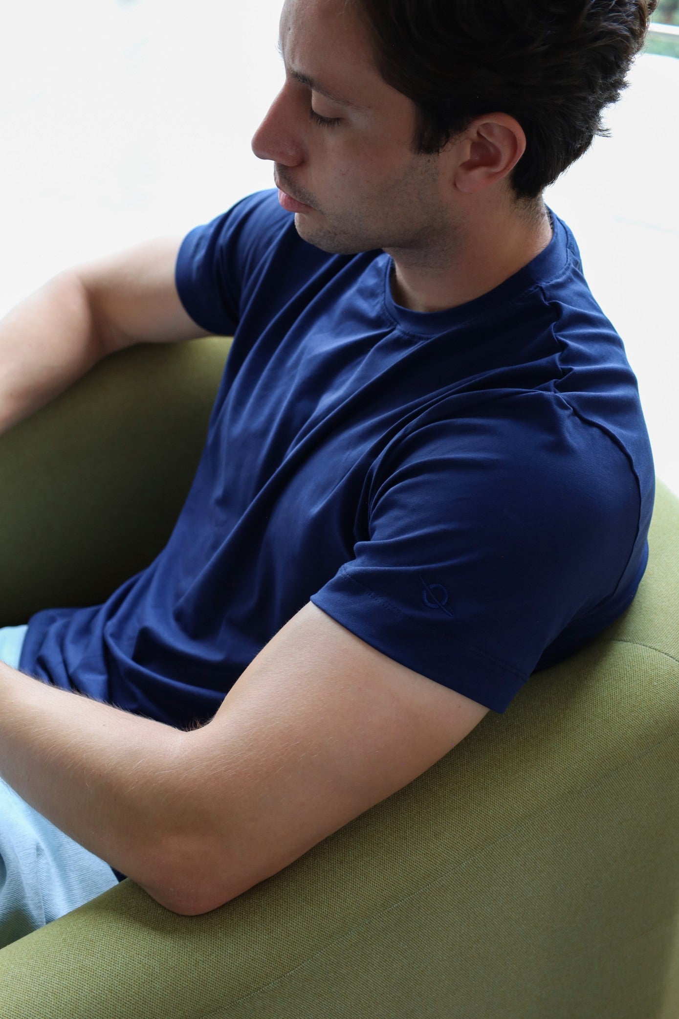 Playera Regular Fit Unisex - Azul | 2-DROP E/W