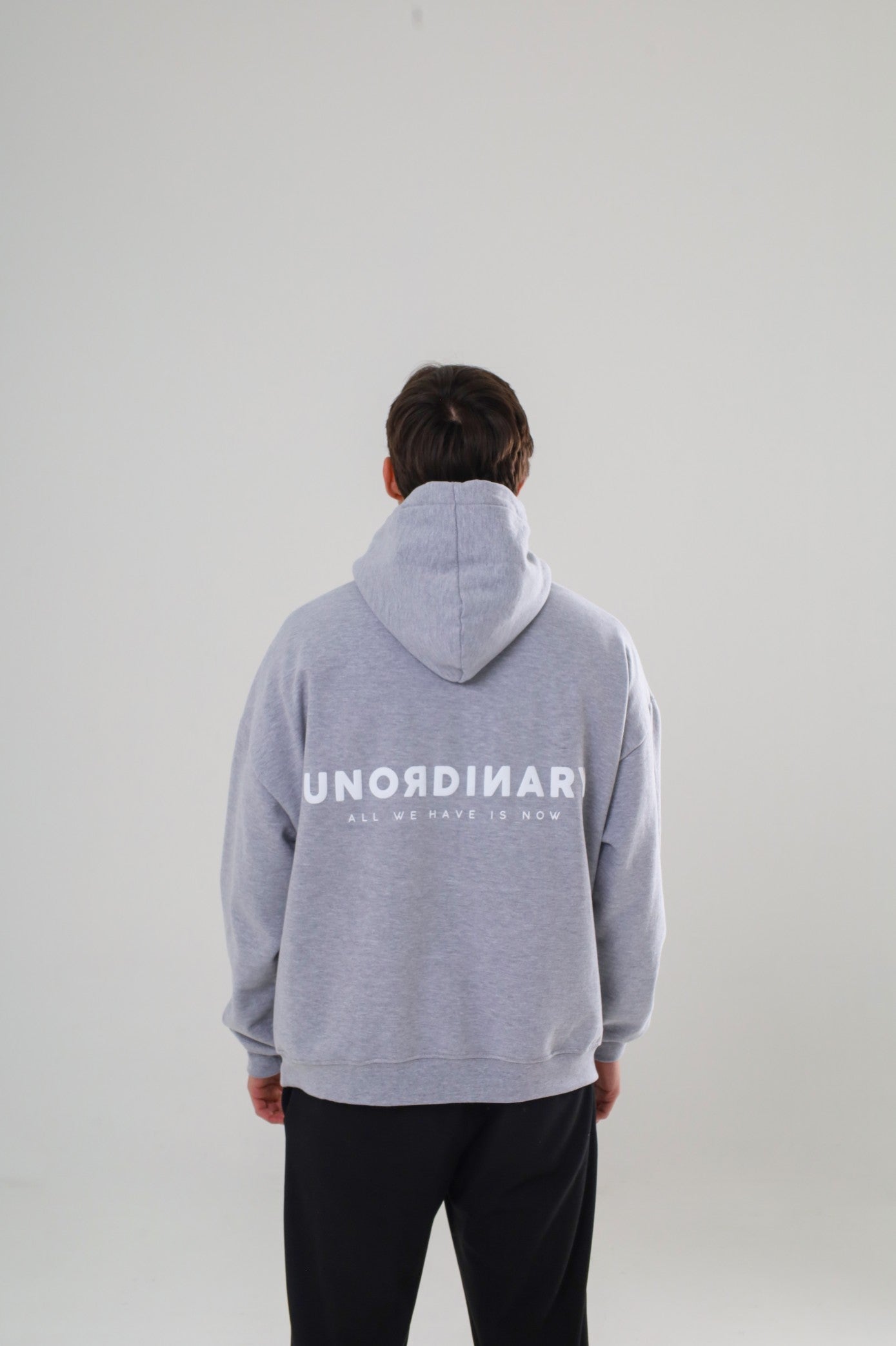 Hoodie Oversize Unisex - Gris | EVERYWHERE