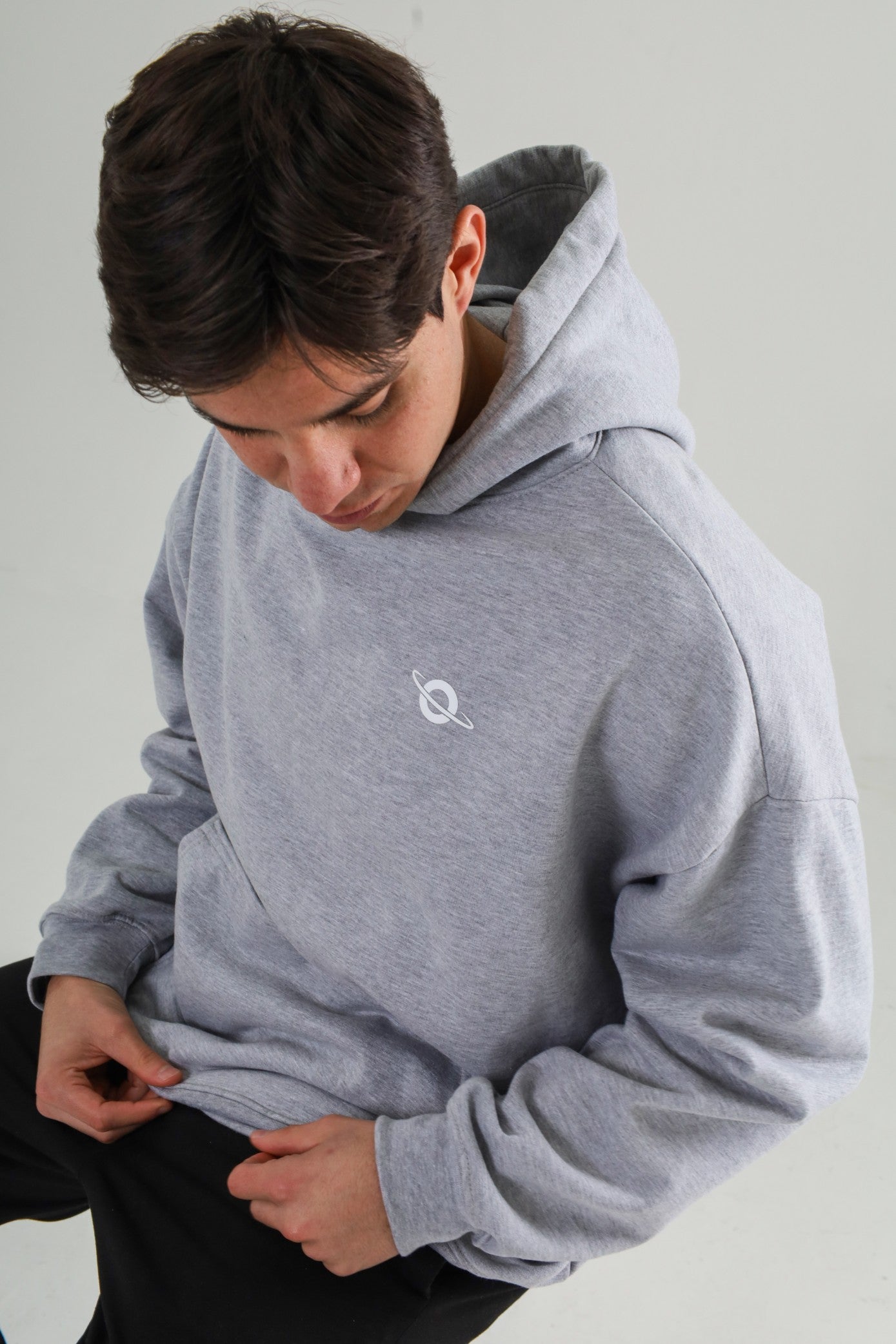Hoodie Oversize Unisex - Gris | EVERYWHERE