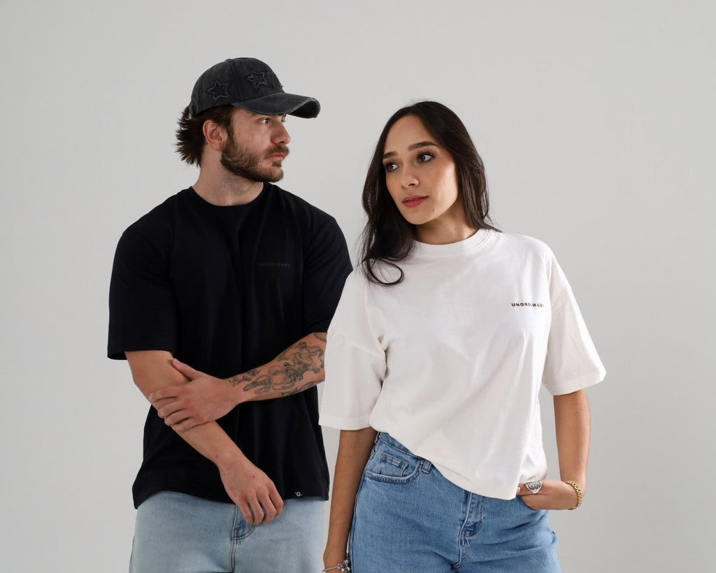 Playera Oversize Unisex - Negra | EVERYWHERE