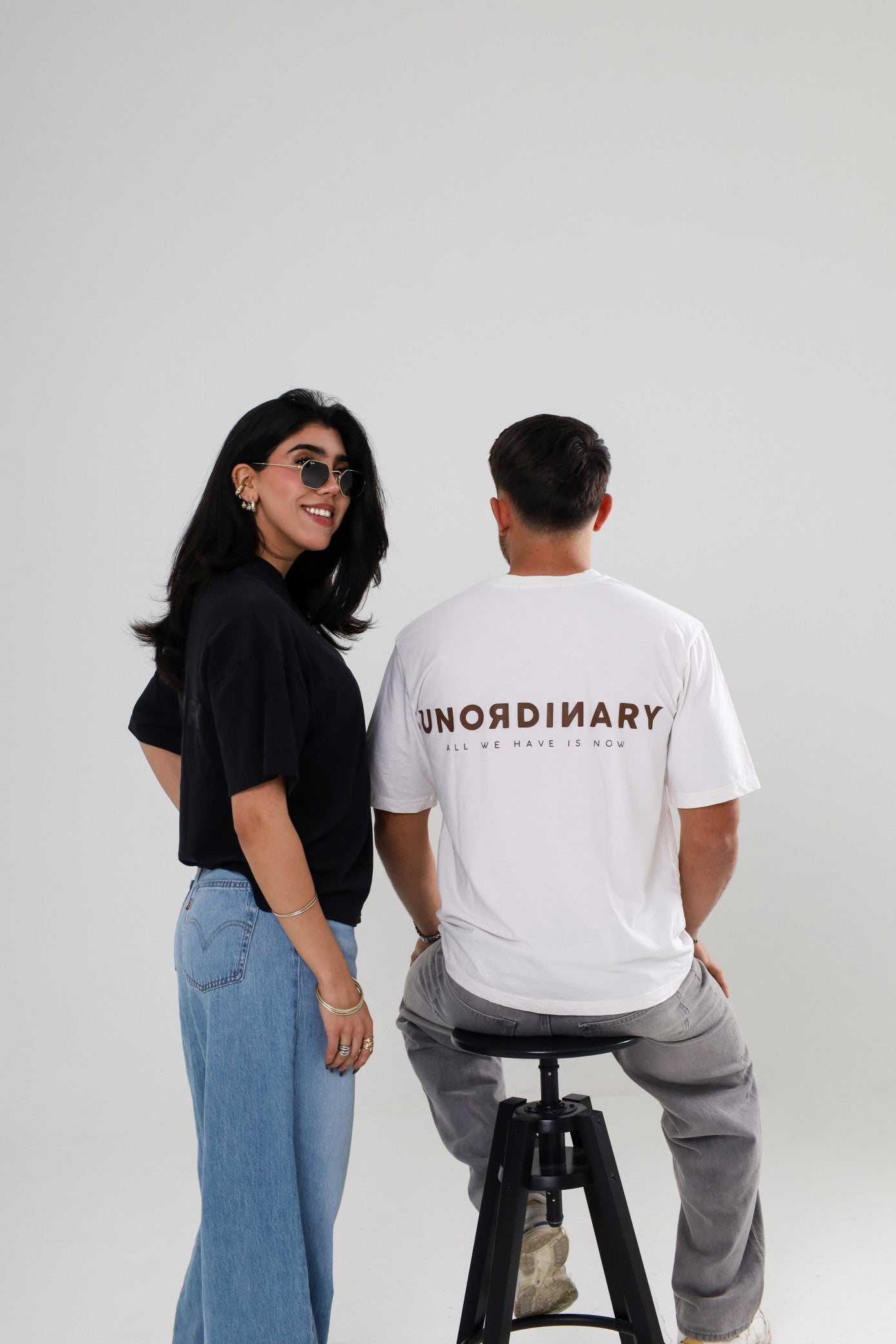 Playera Oversize Unisex - Blanca | EVERYWHERE