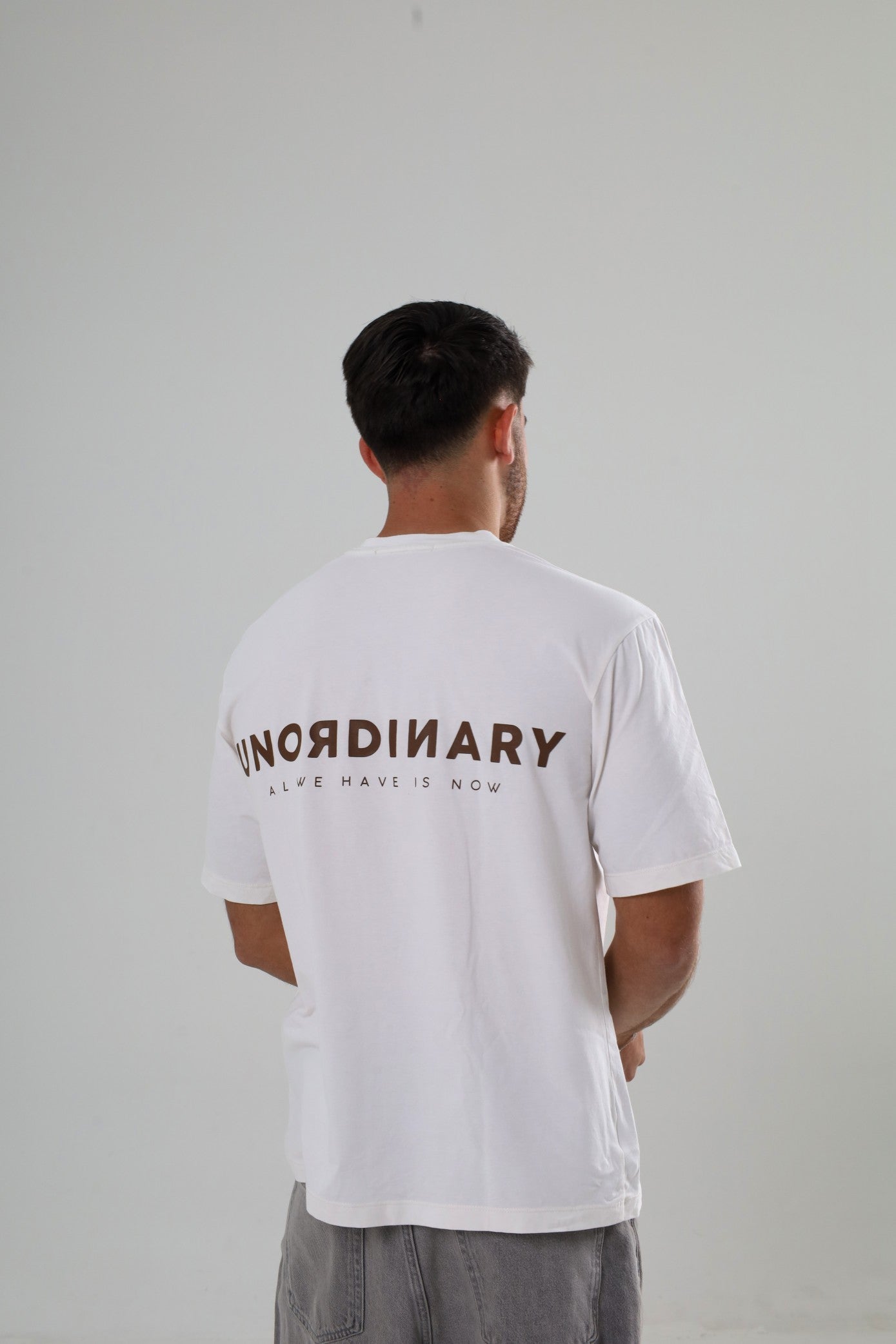 Playera Oversize Unisex - Blanca | EVERYWHERE